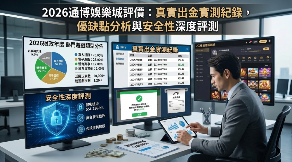2026通博娛樂城評價：真實出金實測紀錄，優缺點分析與安全性深度評測