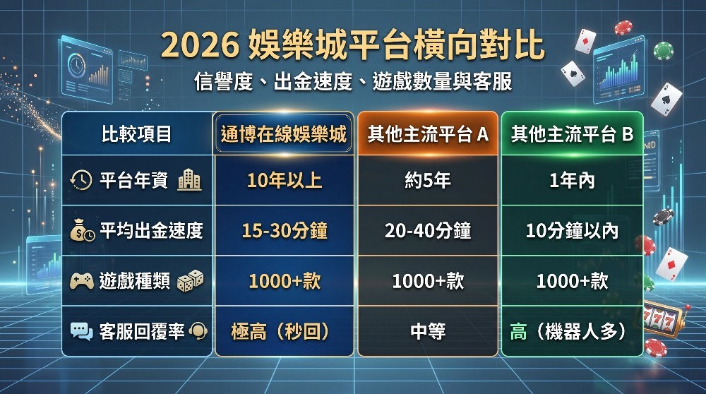 2026通博娛樂城評價：真實出金實測紀錄，優缺點分析與安全性深度評測