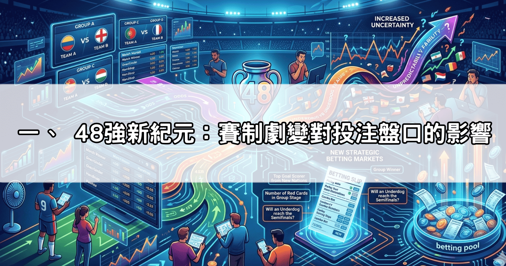 一、 48強新紀元：賽制劇變對投注盤口的影響