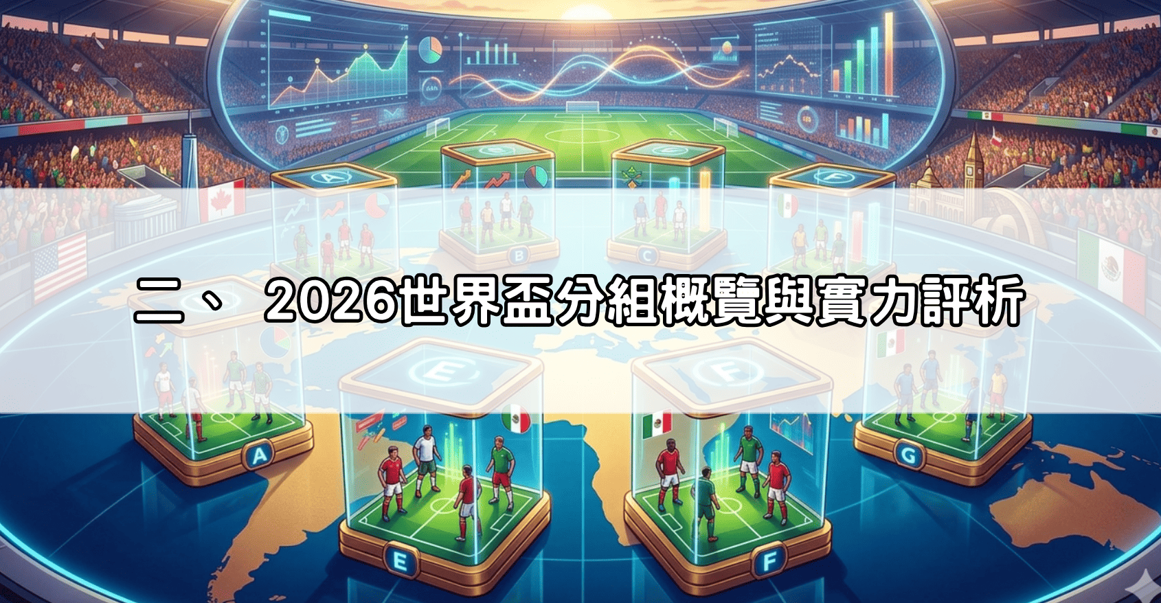 二、 2026世界盃分組概覽與實力評析